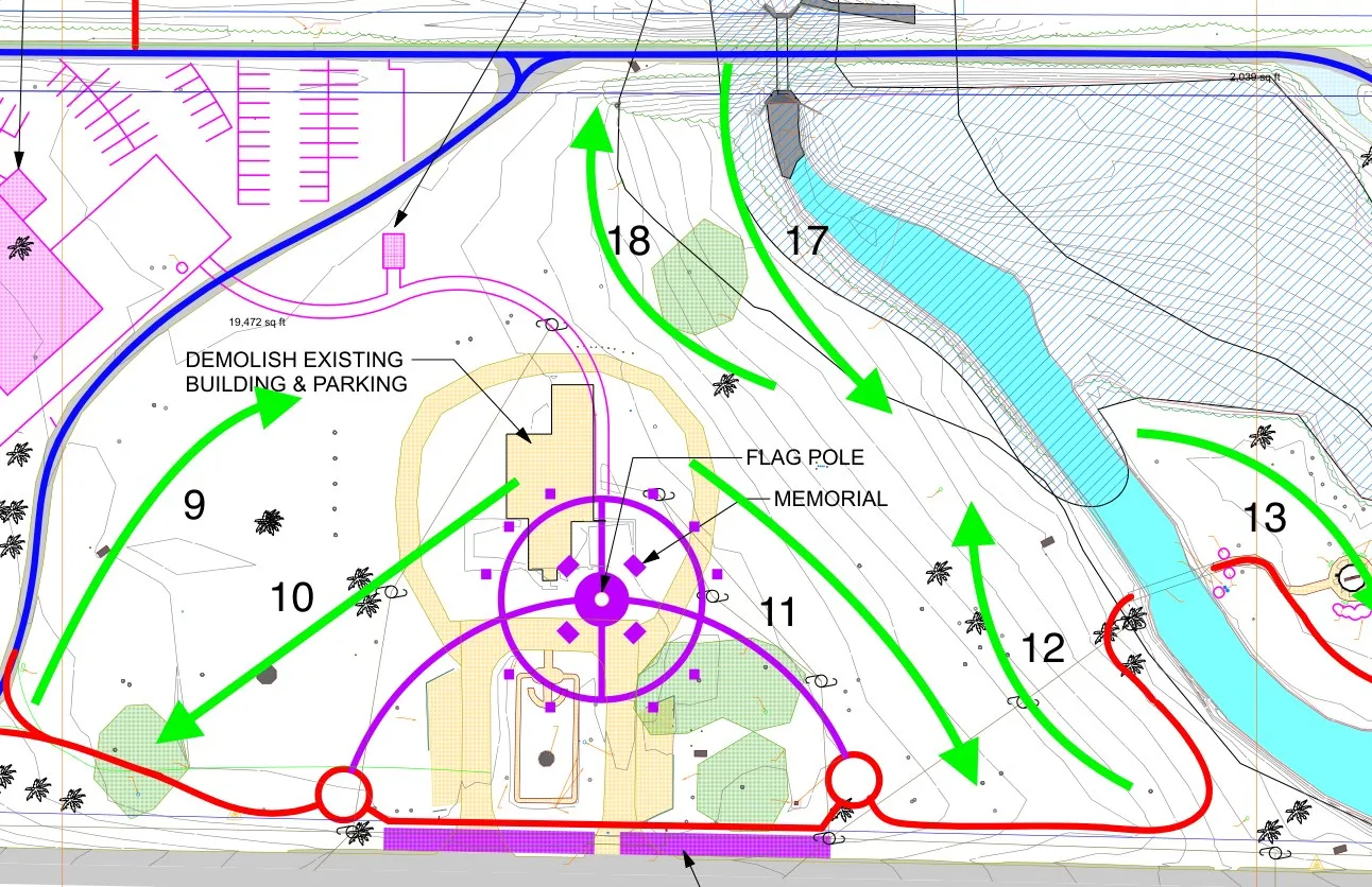 Bay Memorial Park Course Design