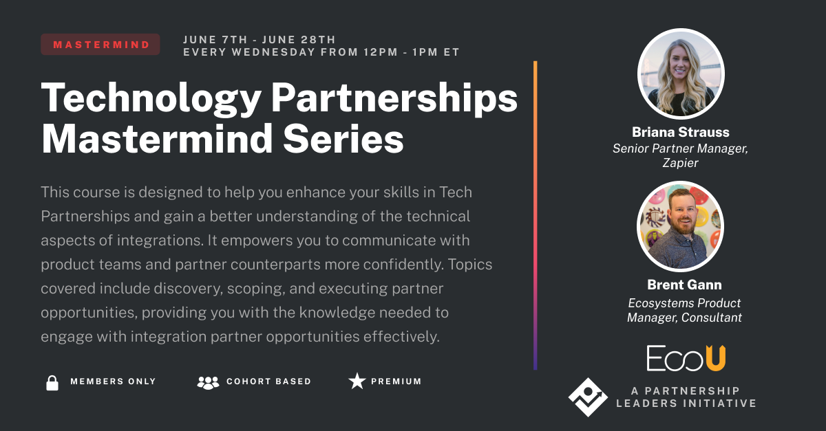 Featured: Technology Partnerships Mastermind Series